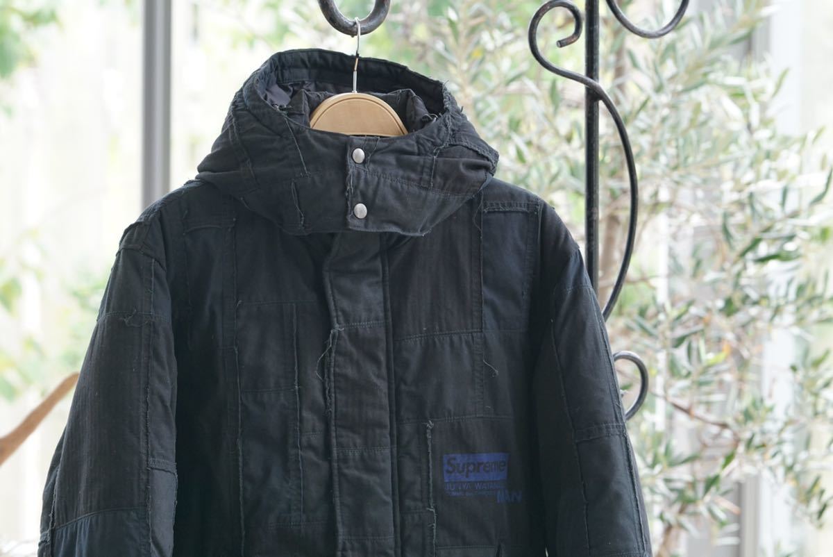 Supreme × JUNYA WATANABE COMME des GARONS MAN パッチワーク ダウン