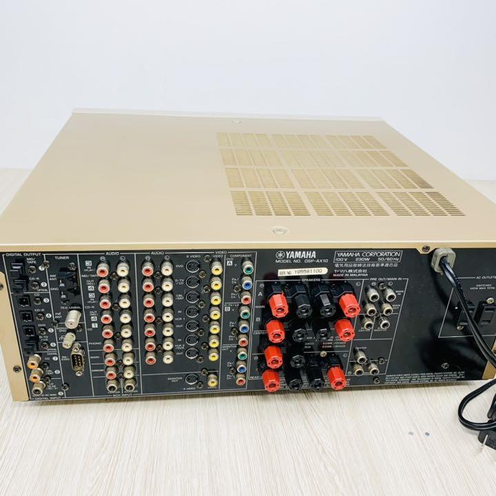 YAMAHA ヤマハ AVアンプ DSP-AX10 CINEMA DSP|Yahoo!フリマ(旧 YAMAHA ヤマハ AVアンプ DSP-AX10 CINEMA DSP|Yahoo!フリマ(旧