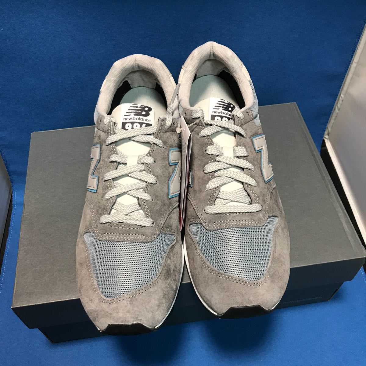 新品未使用品 NEW BALANCE CM996CB2 28.5cm ブルー・グレー