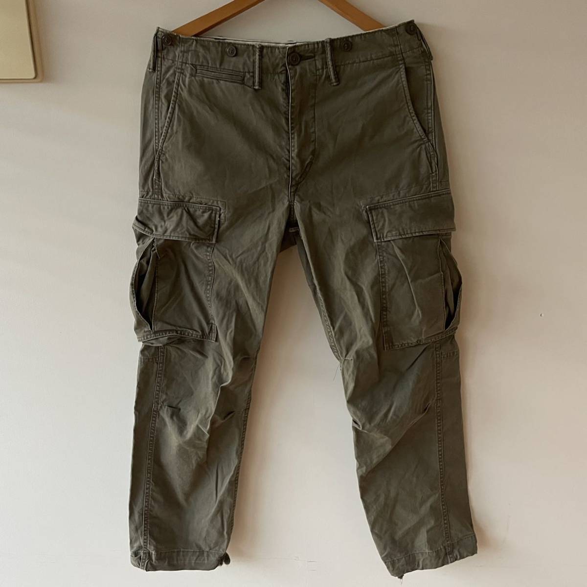 ヤフオク! - 定価3.5万 RRL サープラス カーゴ パンツ ロンハー...