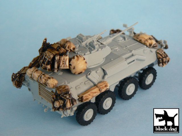 ブラックドッグ T72001 1/72 LAV 25 イラク戦争 （ トランぺッター 07268用 17 レジンパーツ）_画像2