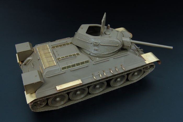 ハウラー HLX48035 1/48 T-34/76 エッチングパーツ(タミヤ用)_画像2