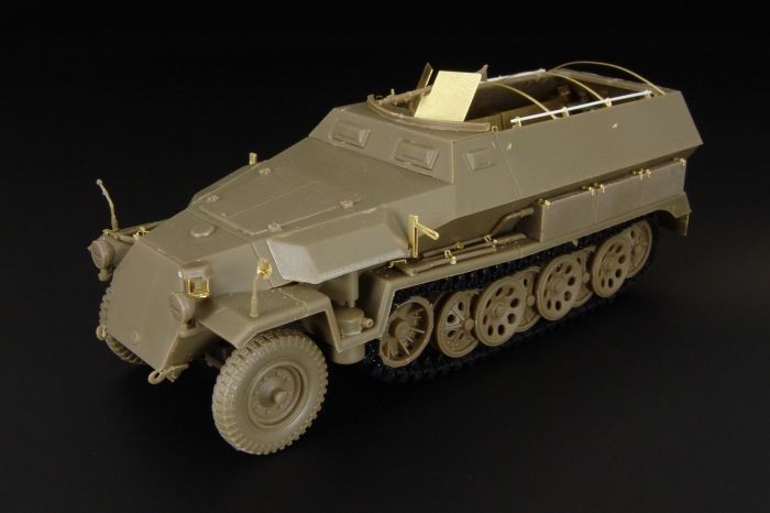 ハウラー HLX48278 1/48 Sd.Kfz.251/1 C型 エクステリア エッチングパーツ(AFVクラブ 用)_画像1