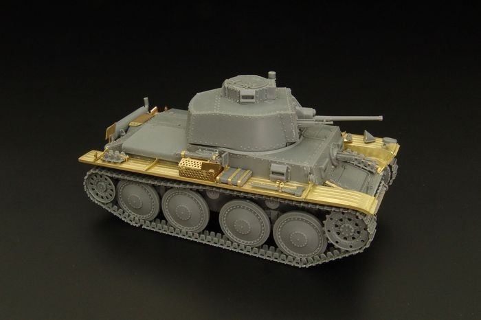 ハウラー HLX48363 1/48 38(t)戦車E/F型 エッチングパーツ(タミヤ用)_画像1