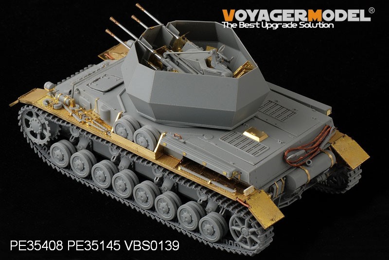 ボイジャーモデル PE35408 1/35 WWIIドイツ IV号戦車G型 20mmIV号対空戦車 ヴィルベルヴィント (ドラゴン6342用)_画像4