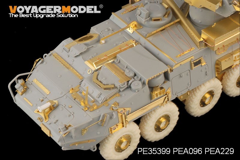 ボイジャーモデル PE35399 1/35 現用カナダ軍 LAV-III TUAミサイル搭載型・TO・スモークディスチャージャー (トランぺッター01588用)_画像7