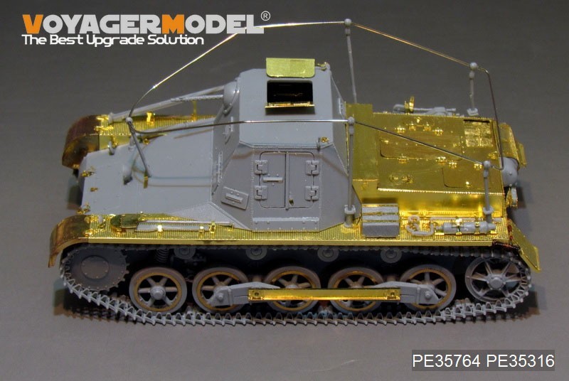 ボイジャーモデル PE35764 1/35 WWIIドイツ I号指揮戦車 エッチング基本セット(ドラゴン6218/6587用)_画像6