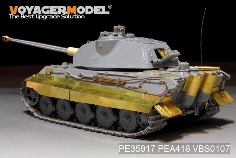 ボイジャーモデル PE35917 1/35 WWII ドイツ キングタイガー極初期型 ベーシック (タコム 2096用)_画像8