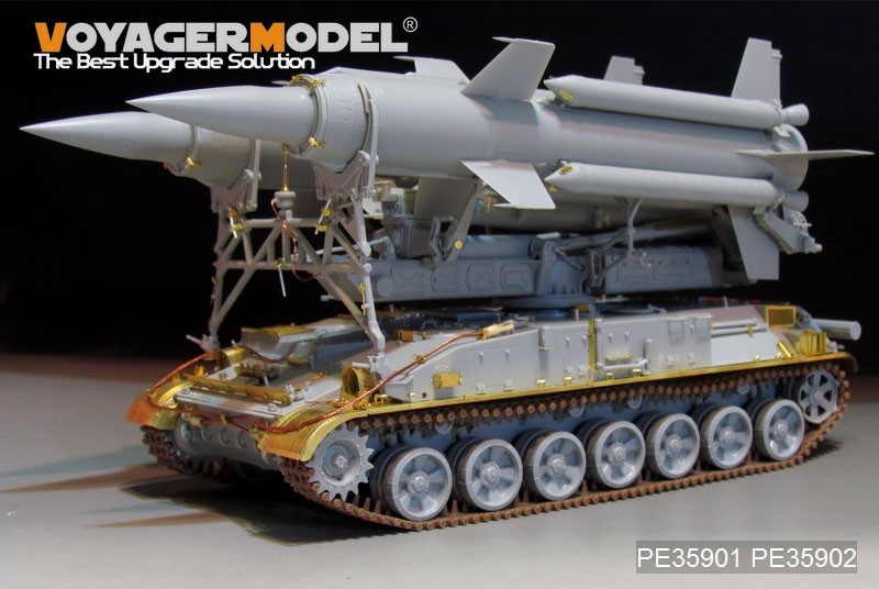 ボイジャーモデル PE35901 1/35 現用ロシア 2K11A 対空ミサイル クルーグ(ガネフ)エッチング基本セット(トランぺッター09523用)_画像6