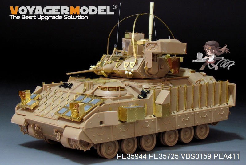 ボイジャーモデル PE35944 1/35 現用アメリカ陸軍 M3A3 ブラッドレー CFV 基本セット(スモークディスチャージャー 同梱 ）_画像7