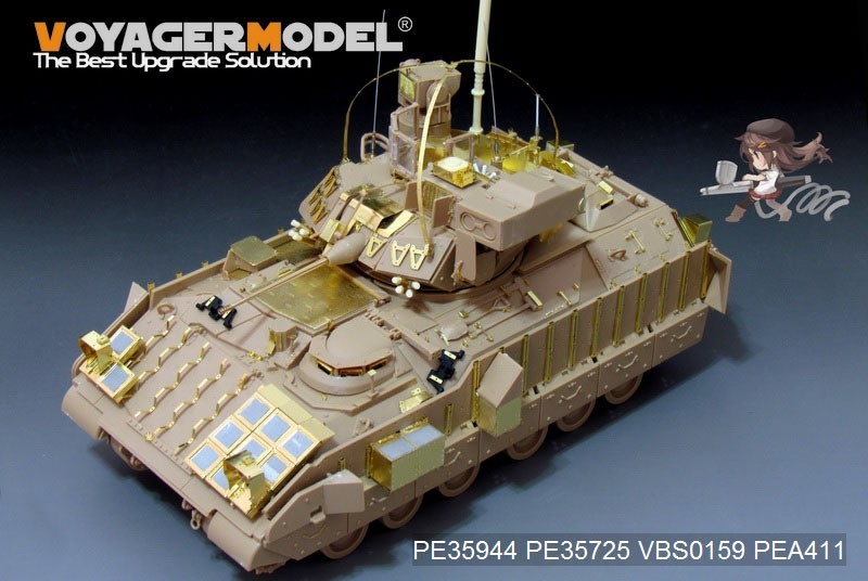 ボイジャーモデル PE35944 1/35 現用アメリカ陸軍 M3A3 ブラッドレー CFV 基本セット(スモークディスチャージャー 同梱 ）_画像3