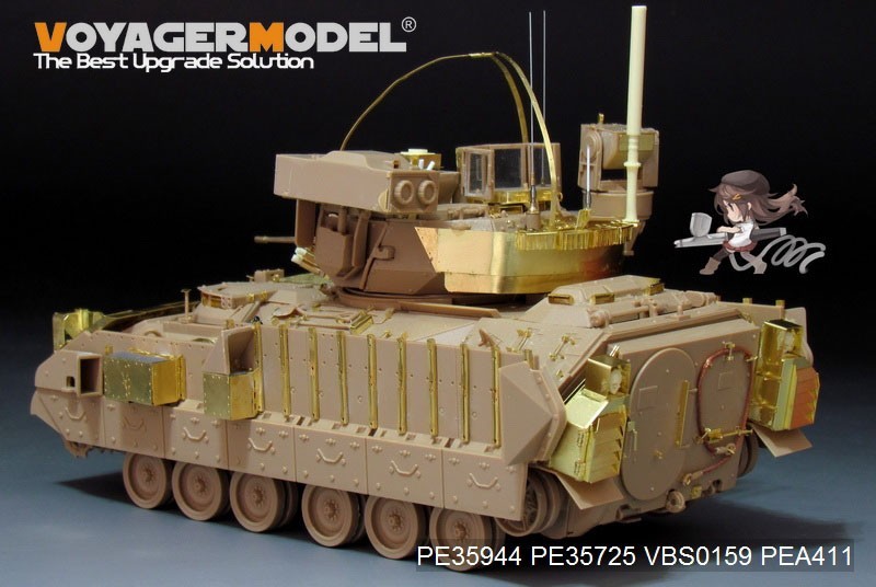 ボイジャーモデル PE35944 1/35 現用アメリカ陸軍 M3A3 ブラッドレー CFV 基本セット(スモークディスチャージャー 同梱 ）_画像8