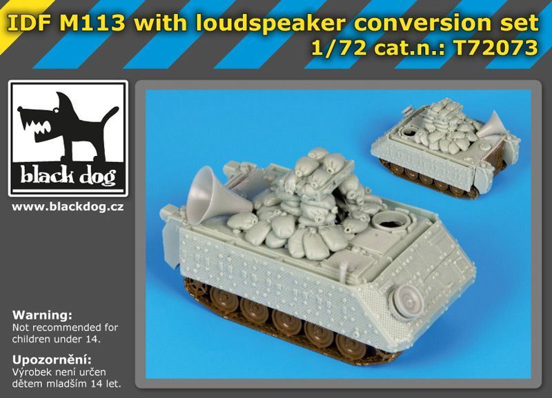  black dog T72073 1/72 chair la L country . army M113 loudspeaker conversion set ( tiger n.ta- for )