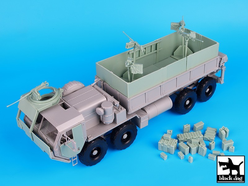 ブラックドッグ T35071 1/35 アメリカM977 へメット トラック コンバージョンセット(イタレリ)_画像3