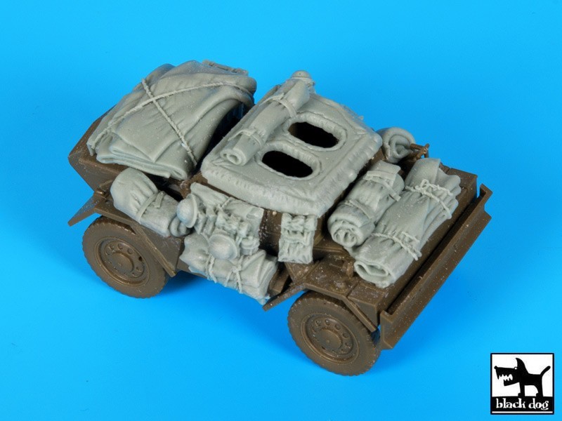  black dog T48068 1/48 England equipment ... car Dingo Mk.II( Tamiya )