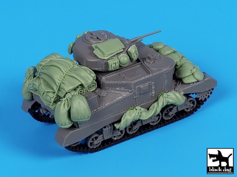 ブラックドッグ T72121 1/72 M3 グラント アクセサリーセット （ミラージュホビー用）_画像5