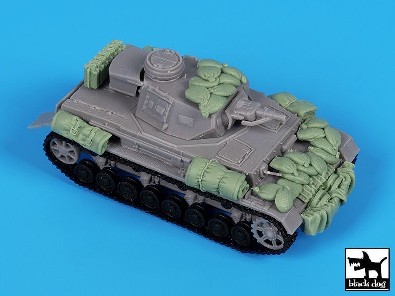 ブラックドッグ T72123 1/72 IV号戦車 アクセサリーセット （ ドラゴン用）_画像2