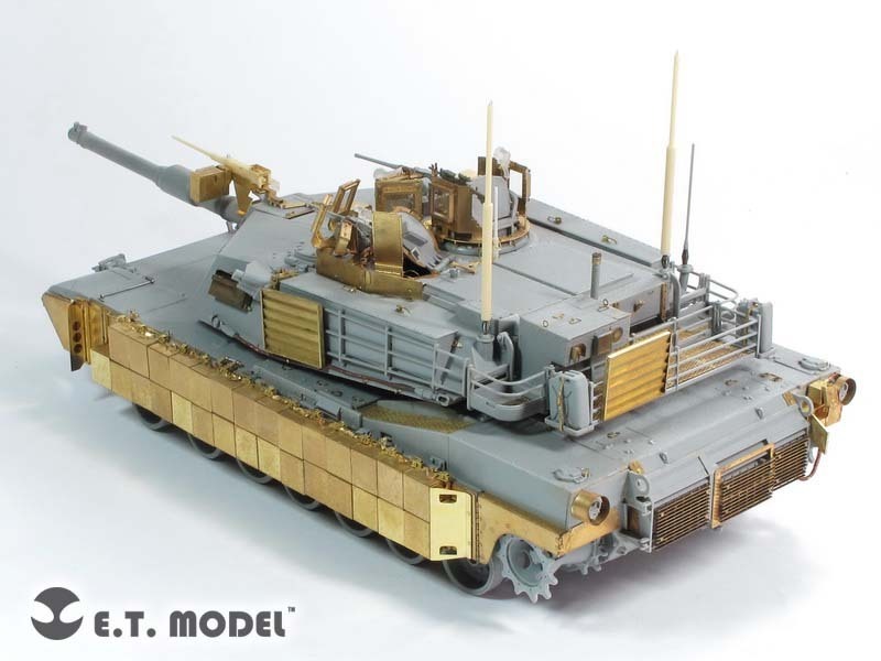 E.T.model E35-165 1/35 現用アメリカ M1A1 主力戦車 TUSK I(ドラゴン 3535用）_画像3