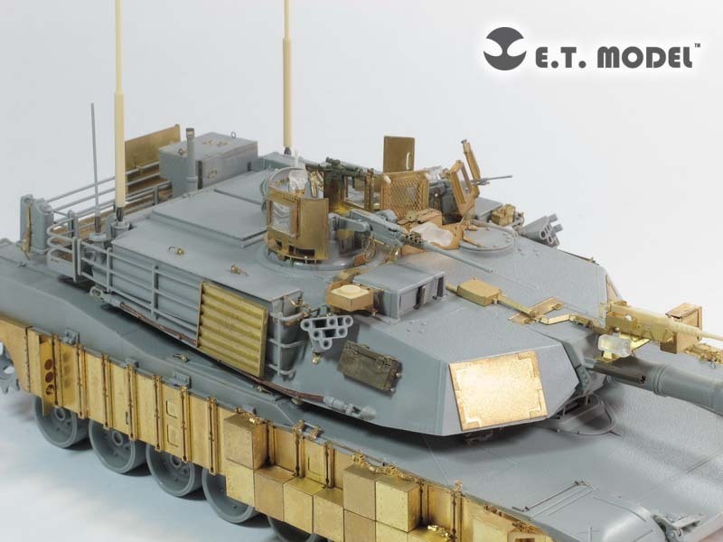 E.T.model E35-165 1/35 現用アメリカ M1A1 主力戦車 TUSK I(ドラゴン 3535用）_画像9