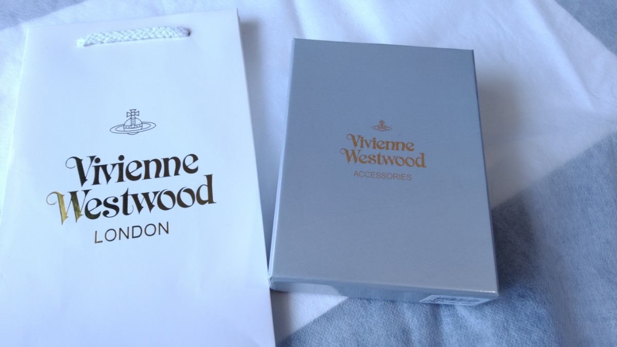 【新品未使用】ヴィヴィアンウエストウッド二つ折りがま口財布　ブラック　黒  Vivienne Westwood