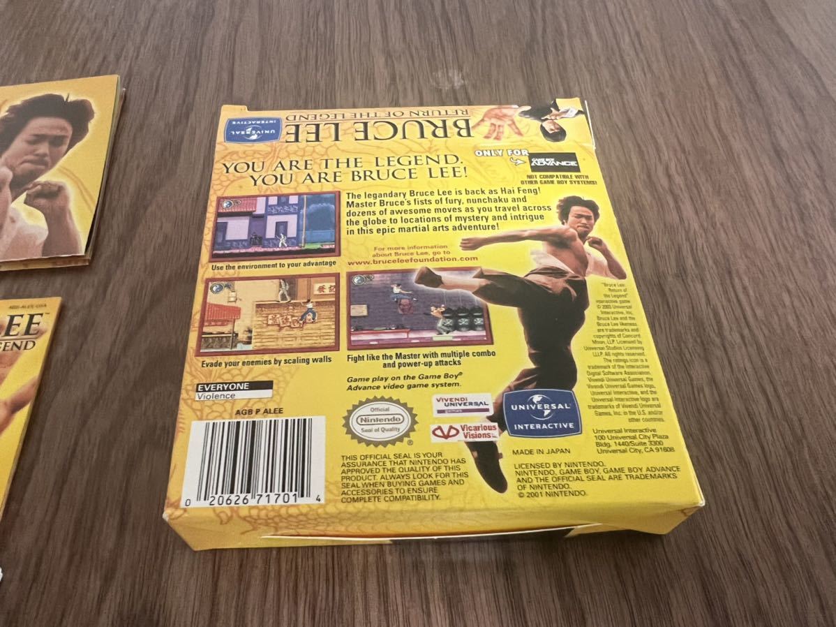 中古 ゲームボーイアドバンス BRUCE LEE Return of the Legend 中古 ゲームボーイアドバンス BRUCE LEE Return of the Legend