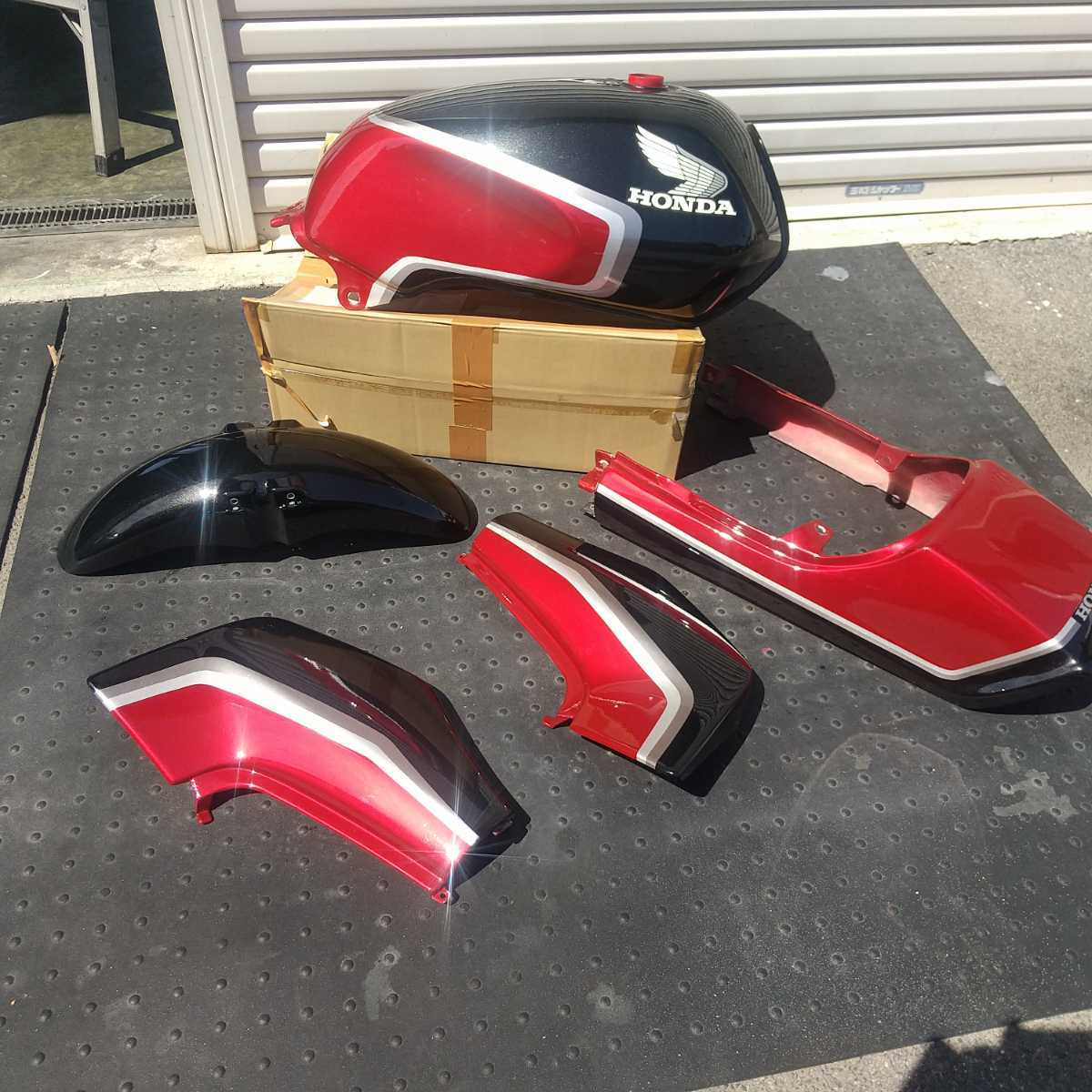 ジェイド JADE250 CBX400F 2型カラ- 外装一式 美品 タンク サイド