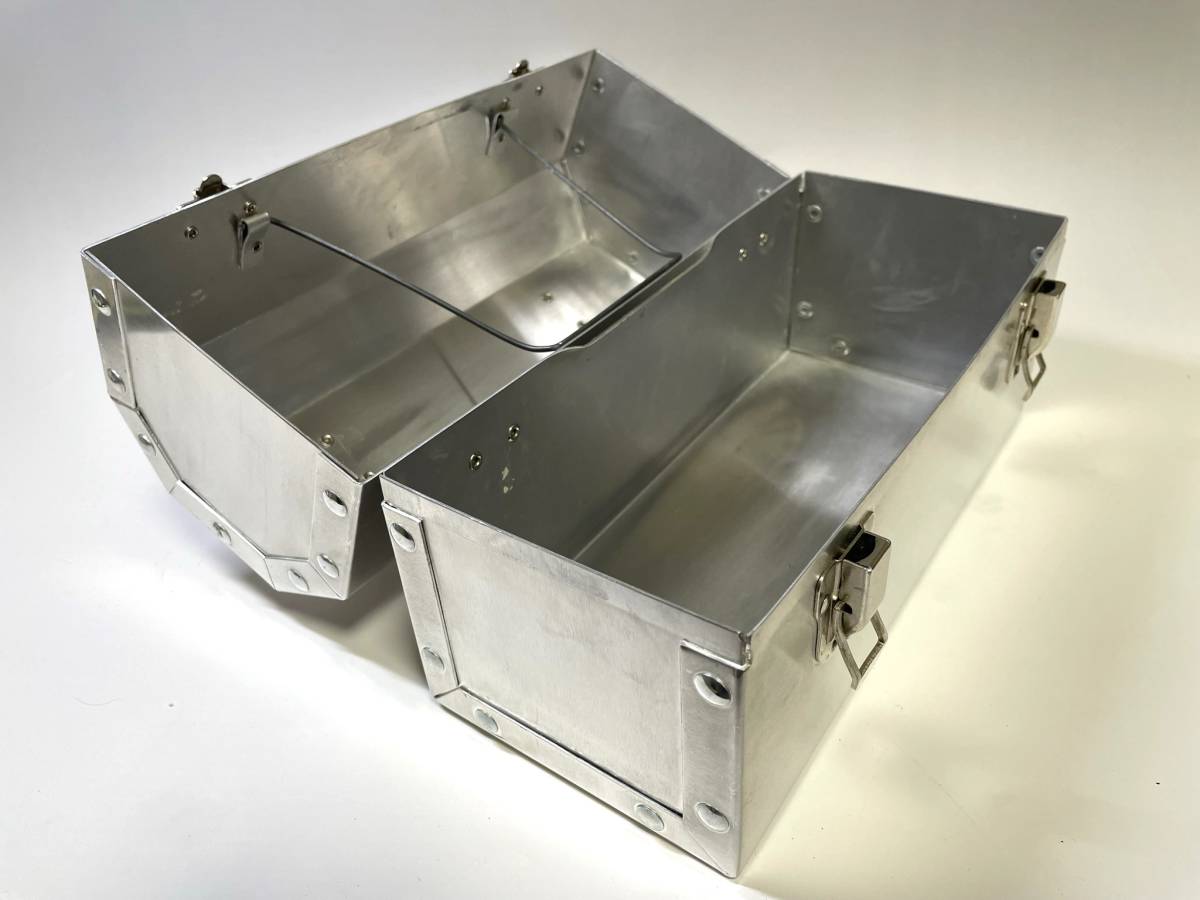 掘り出し物 L May MFG Aluminum miners Lunch Box カナダ製 炭鉱 掘り出し物 L May MFG Aluminum miners Lunch Box カナダ製 炭鉱