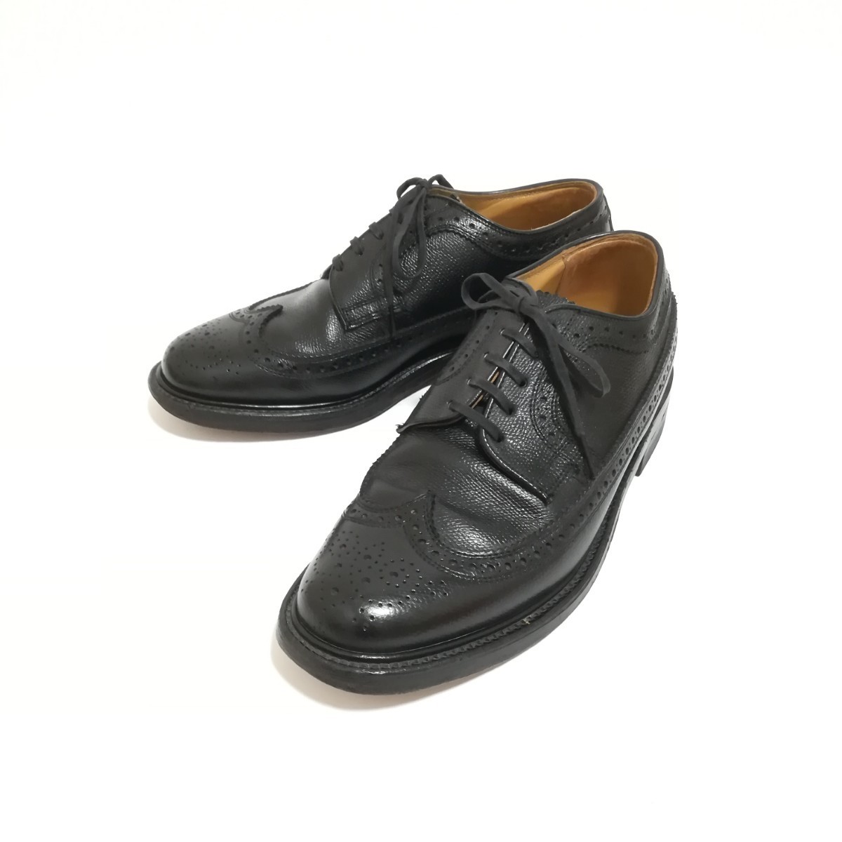 【REGAL】リーガル インペリアルグレード 革靴 ウイングチップ 2235 メンズ ビジネスシューズ ブラック