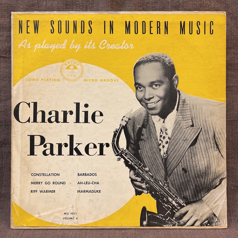 印象のデザイン CHARLIE PARKER / VOL.4 (オリジナル盤) ジャズ一般