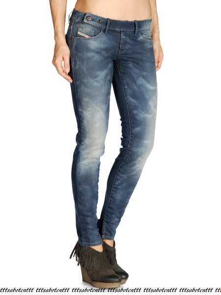  прекрасный товар / полная распродажа DIESEL *CHERICK~ 0884I STRETCH Denim брюки 23 дизель 