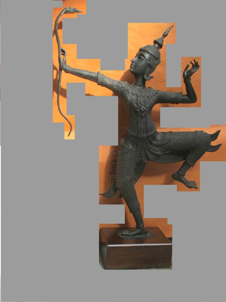 大型ブロンズ像 ミャンマー 又は タイの 宗教儀式