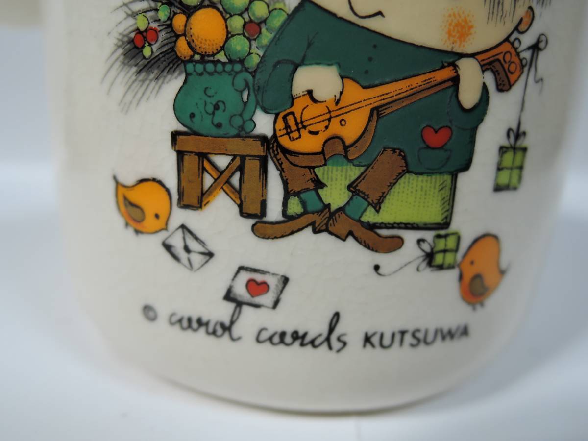 K03■昭和レトロ　KUTSUWA　陶器製ポット■検索/内藤ルネ水森亜土_画像3