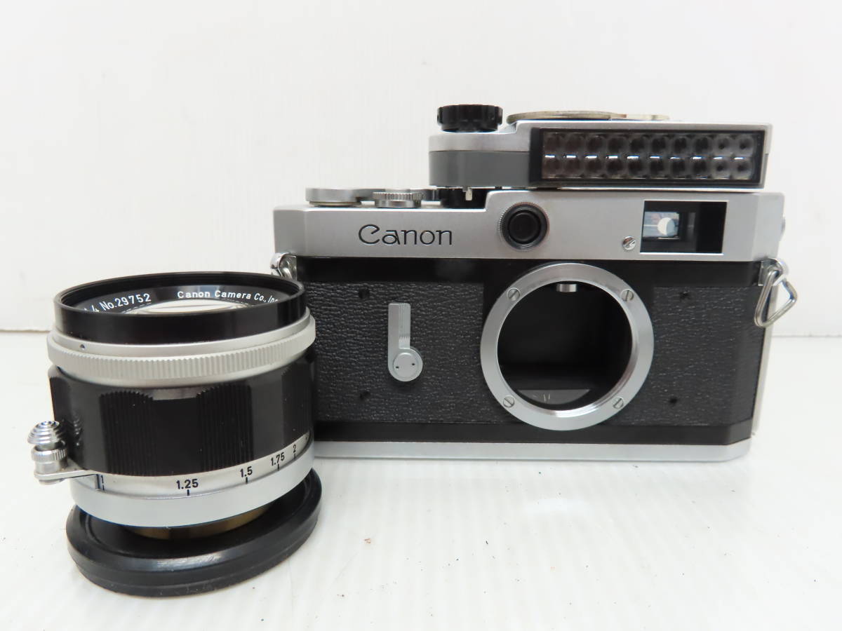 Canon キャノン P型 ポピュレール ボディ 50mm 1:1.4 レンズ レンジ