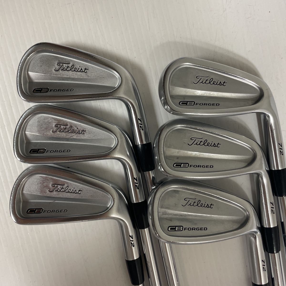 Titleist CB 712 FORGED アイアンセット 5I～PW 6本セット DYNAMIC
