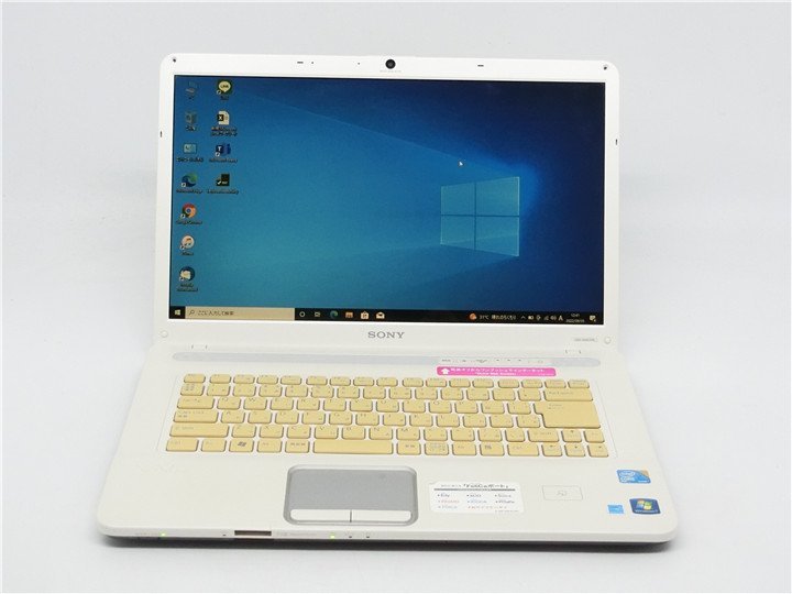 中古/15.6型/ノートPC/Win10/大容量500GB/4GB/P8700/SONY　VGｎ-NW51FB/WIFI/HDMI/Bluetooth/テンキー　office搭載　送料無料_画像1