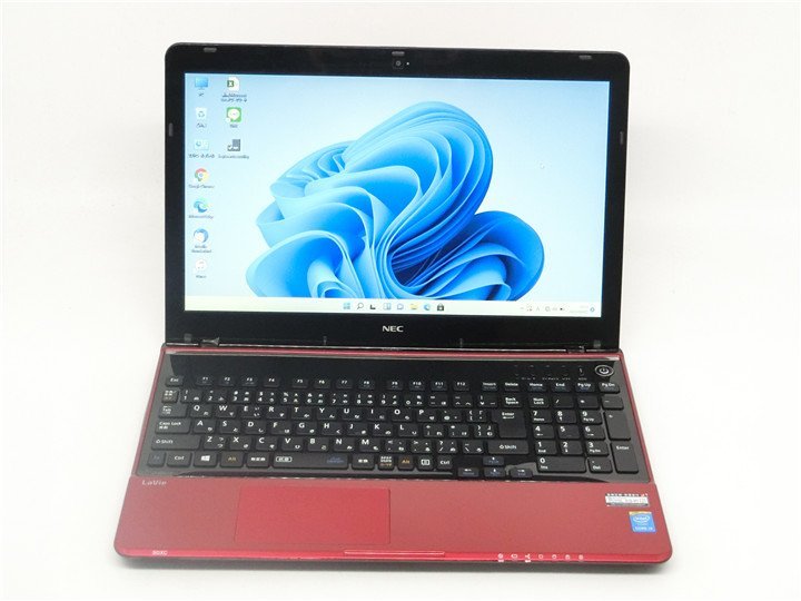 カメラ内蔵中古ノートパソコンNEC　LaVie/LS350/T/4世代Corei3-4100M/15.6型/8GB/新品SSD256GB/HDMI/USB3.0/Bluetooth/WIN11/office搭載_画像1