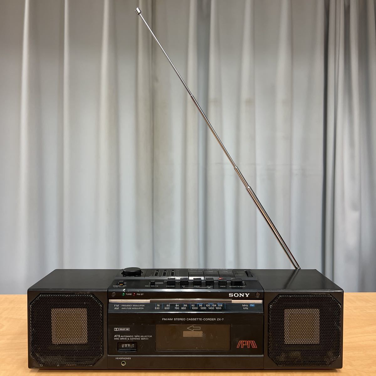 ヤフオク! - MI58 SONY ソニー ZX-7 ラジカセ FM/AM