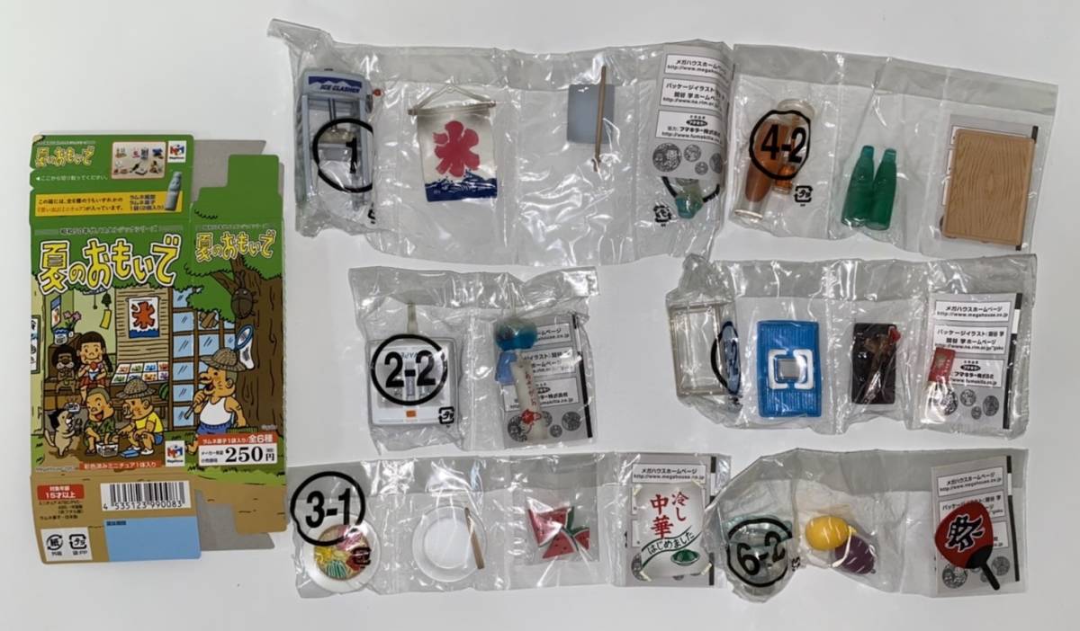 ヤフオク! - ◇メガハウス 食玩 夏のおもいで 昭和50年代ノスタルジッ...