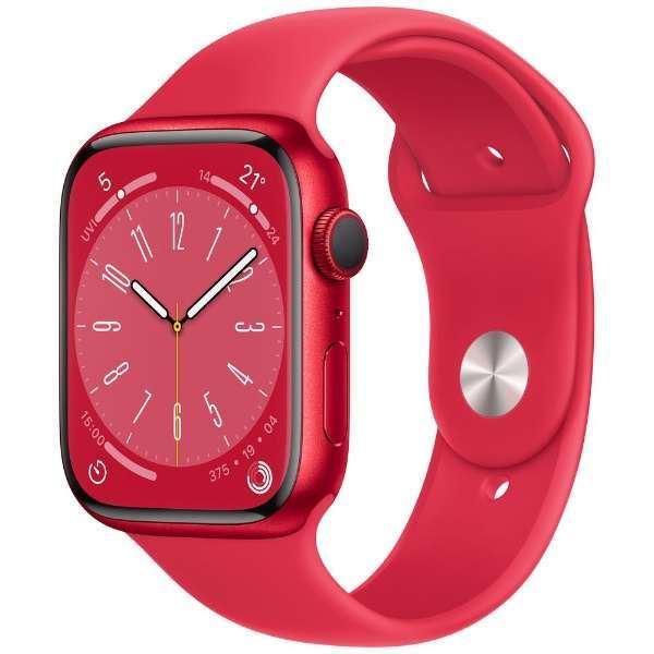 アップル Apple Watch Series 8 GPSモデル 45mm MNP43J/A スマート