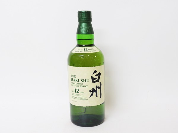 内容量:700ml アルコール度数:43% シングルモルト SUNTORY ウイスキー 上級品 専用【未開封・即発送】サントリー 700ml 12年 白州 シングルモルト ウイスキー