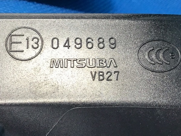 【200602】 GT2 インプレッサ 左ドアミラー 19P G1U アイスシルバーメタリック MITSUBA VB27 91036FL662の画像9