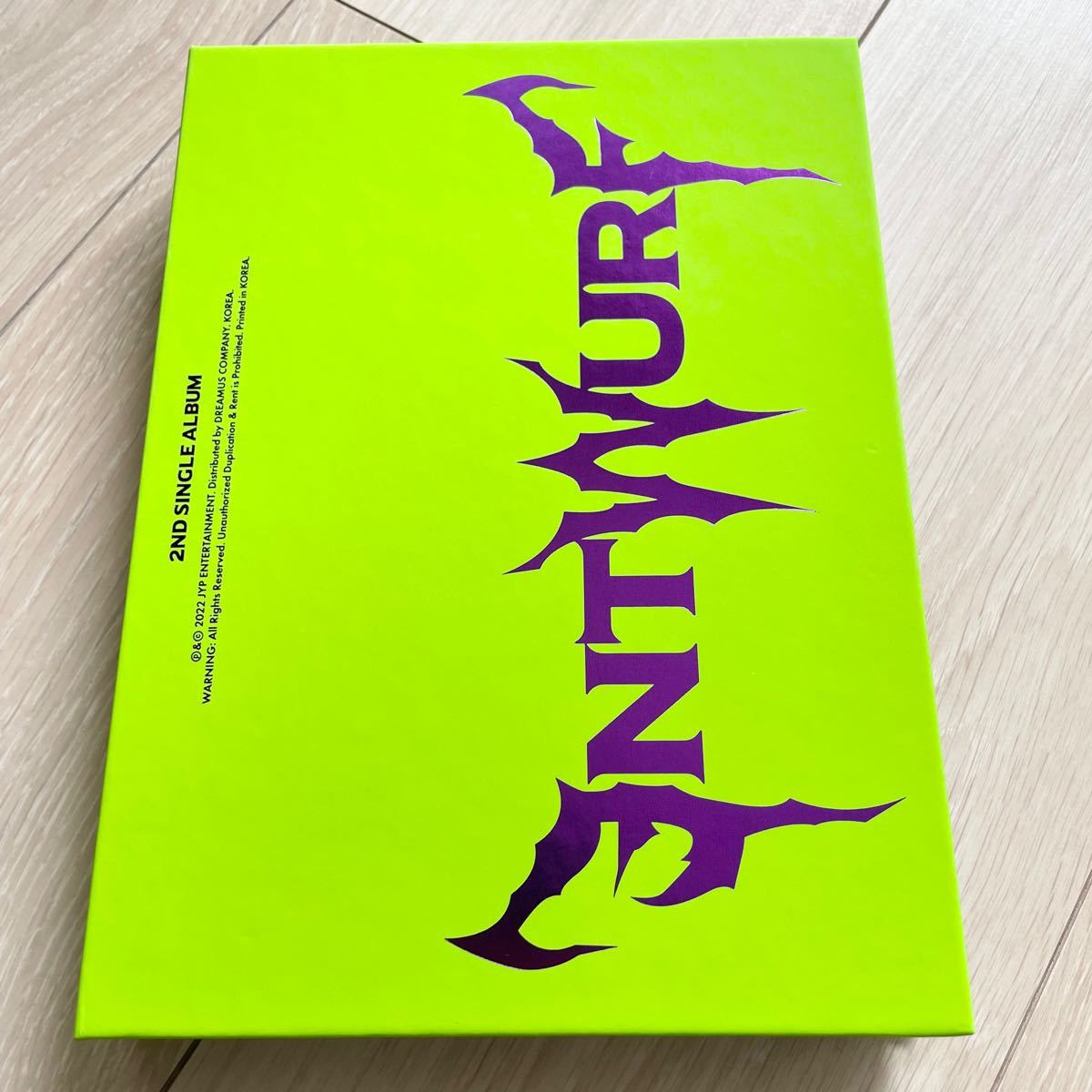 NMIXX エンミックス 『ENTWURF』リミテッド ver. CDのみ