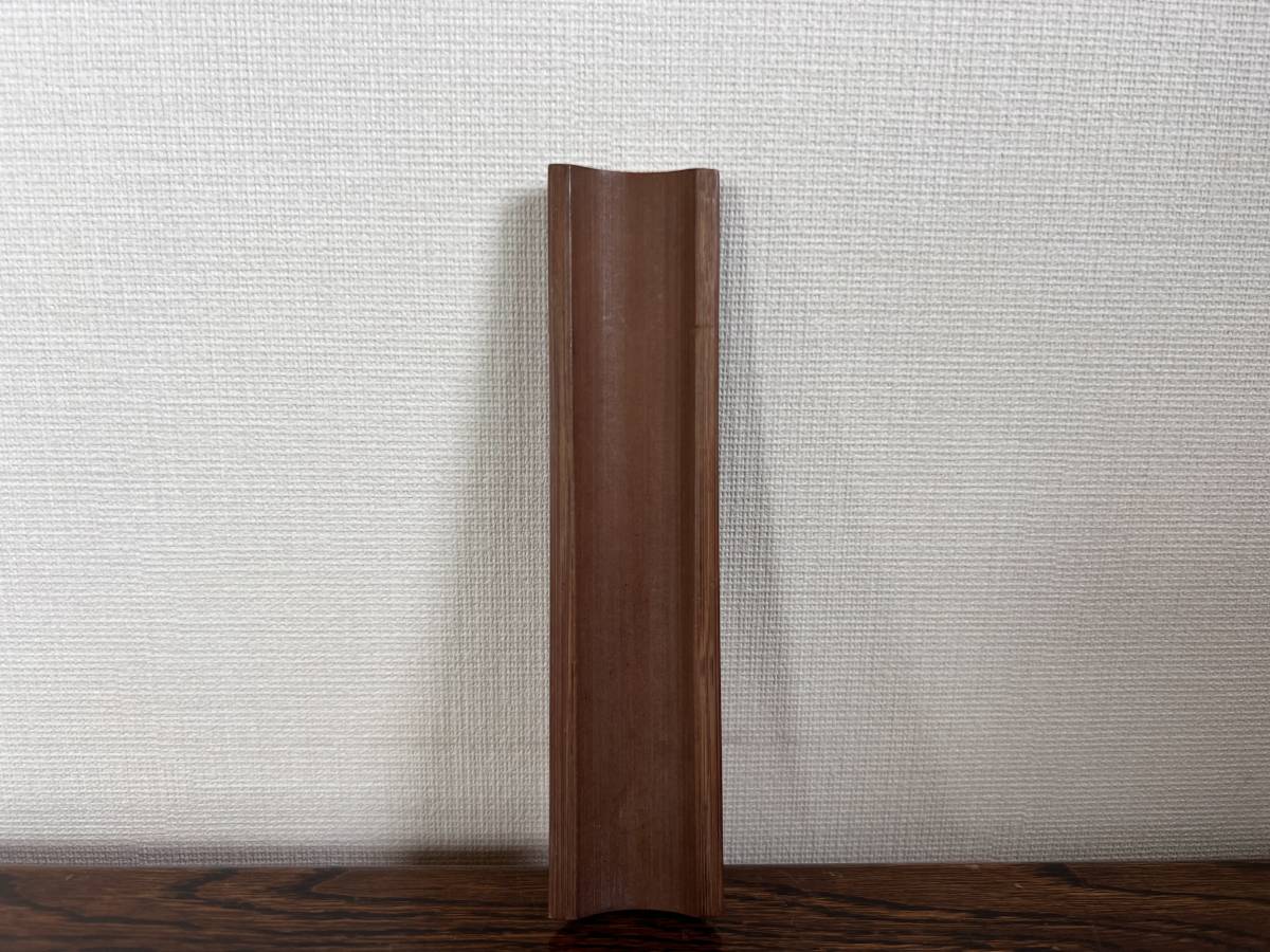 最適な価格 ☆煎茶道具☆古竹製白石刀 漆芸 細工彫り杜甫之詩『絶句