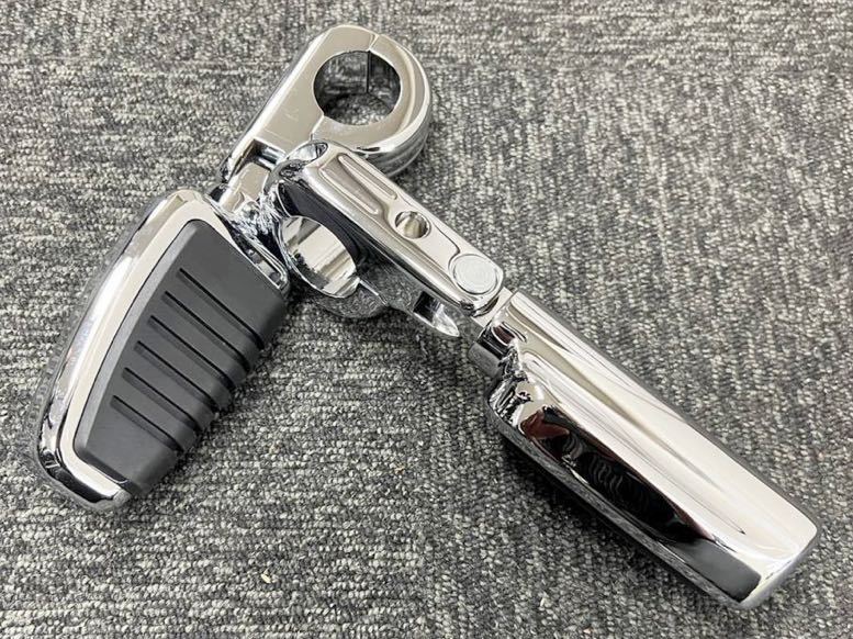 《HD071》ハーレーダビッドソン 純正 オプション ビレットエンジンガード フットペグマウンティングキット 50957-02C 50501148 極上品