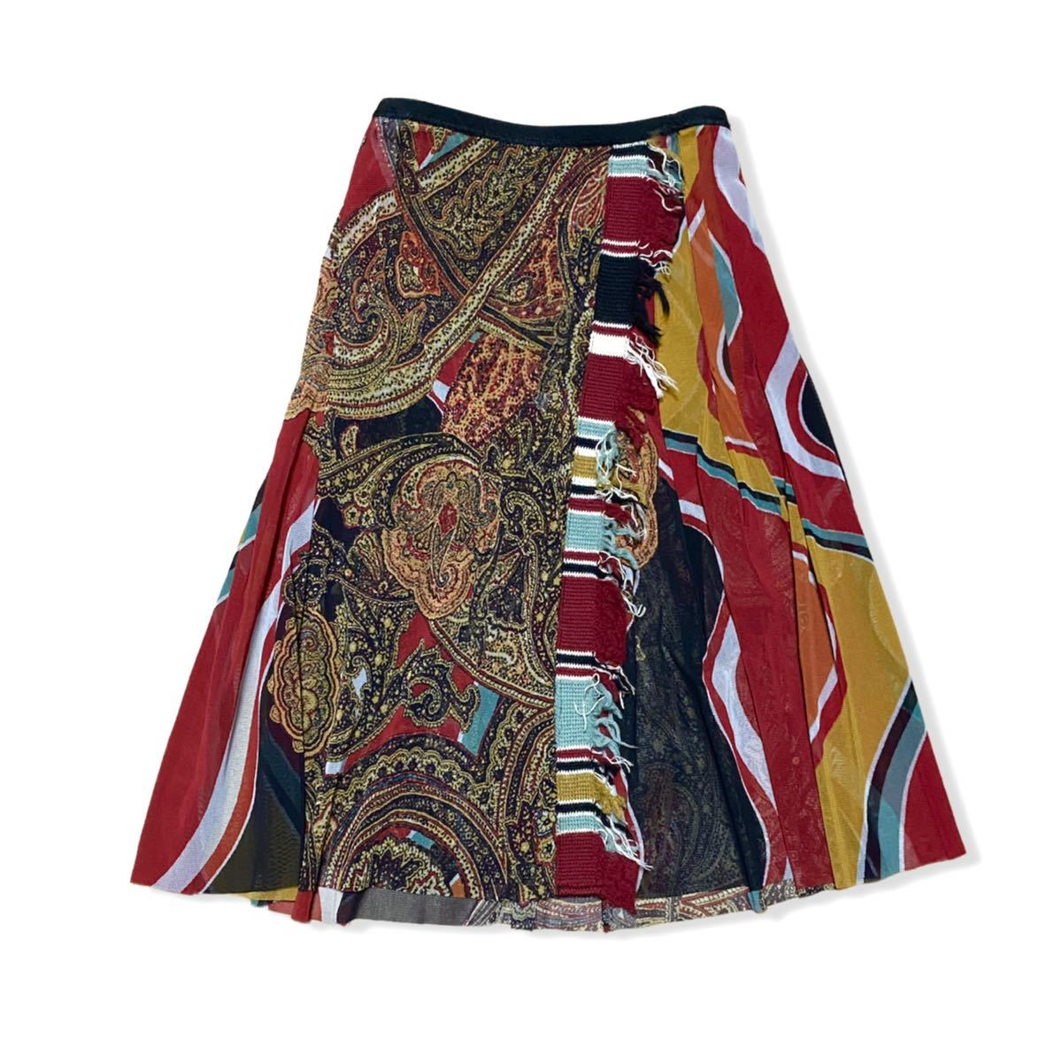 Jean Paul Gaultier パワーネットスカート フレアスカート skirt