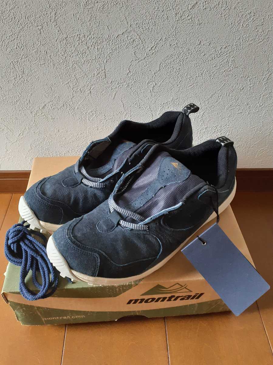 nonnative × Montrail PHOENIX LEATHER ノンネイティブ モントレイル フェニックスレザー 新品 未使用 トレイルランニング 27.5cm Navy_画像4