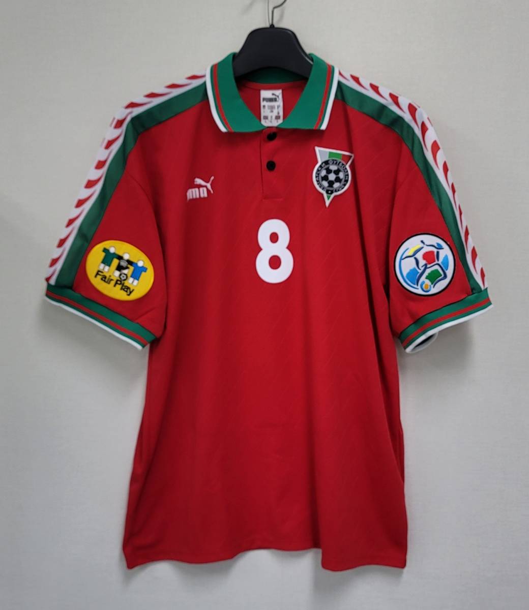 ユーロ96 ブルガリア BULGARIA(A)#8 ストイチコフ STOICHKOV 半袖 PUMA