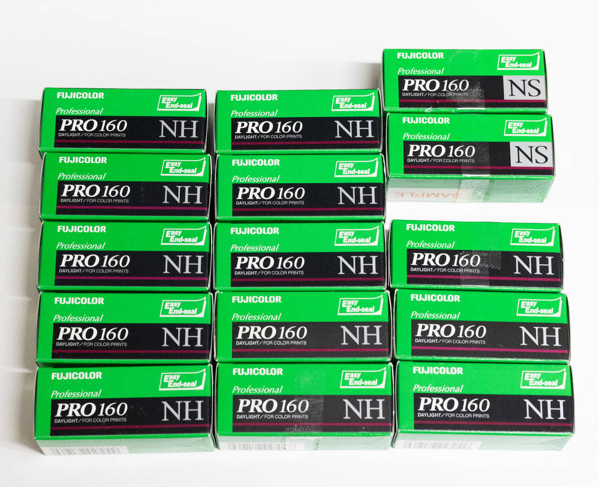 フィルム15本まとめて】フジカラー PRO160 NH NS ブローニー【未開封品