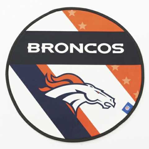  prompt decision Denver * Bronco s interior mat 60×60 tag equipped Denver Broncos rug carpet 