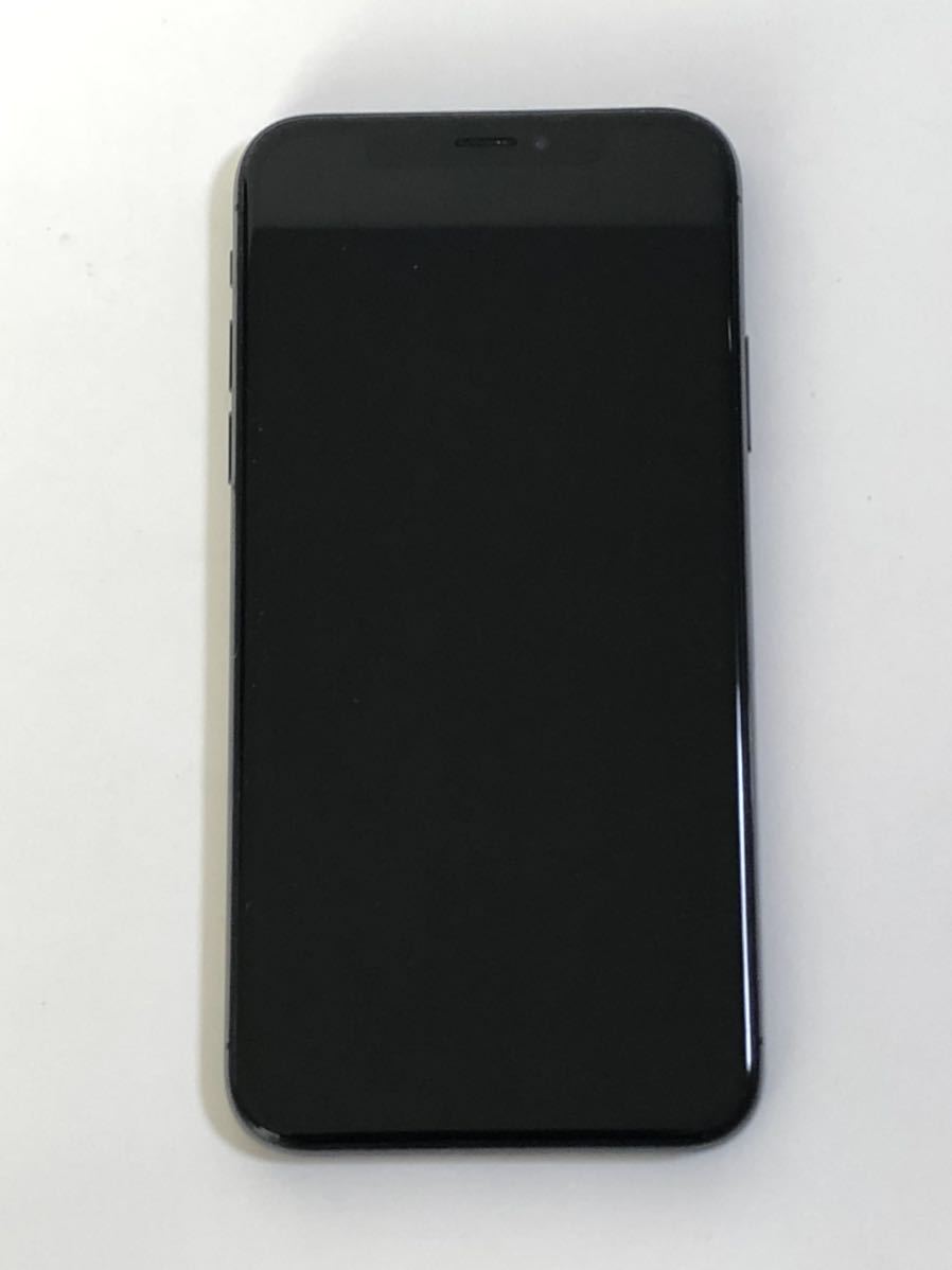 SIMフリー iPhoneX 256GB スペースグレー 判定 ○ アイフォン